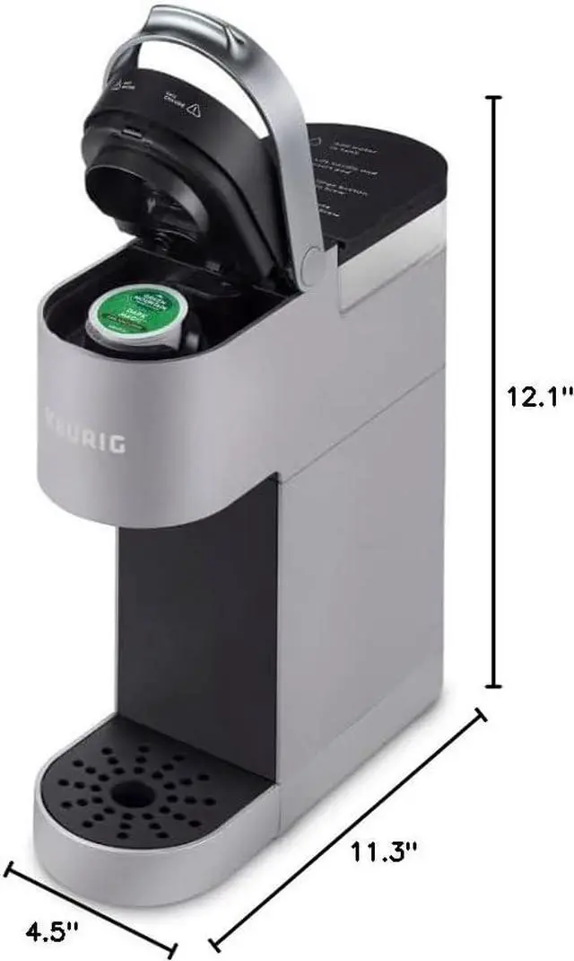 Alt view image 4 of 4 - Keurig 8139 K-Suite Capsule Coffee Machine (Black/Silver)