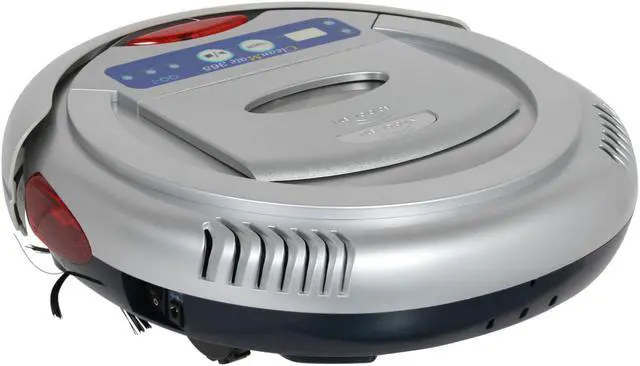 Alt view image 4 of 13 - METAPO QQ-1 silver CleanMate 365 Robotic Vacuum