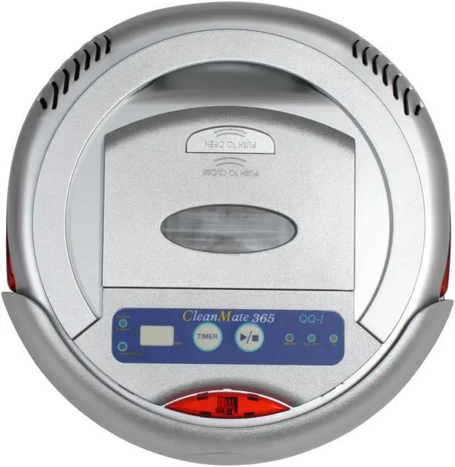 Alt view image 7 of 13 - METAPO QQ-1 silver CleanMate 365 Robotic Vacuum