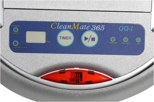 Alt view image 8 of 13 - METAPO QQ-1 silver CleanMate 365 Robotic Vacuum