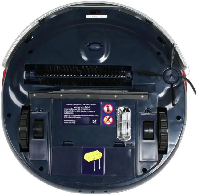 Alt view image 9 of 13 - METAPO QQ-1 silver CleanMate 365 Robotic Vacuum