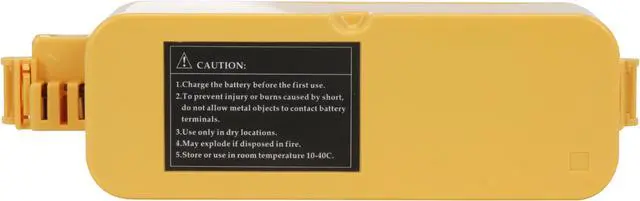 Alt view image 4 of 4 - METAPO BB-400 Replacement Battery for iRobot Roomba 400 Series