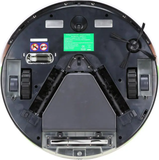 Alt view image 7 of 10 - Infinuvo QQ3-LT CleanMate Robotic Vacuum with Home Charging Base and Scheduler, LCD Display Panel
