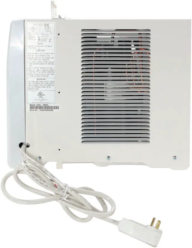 Alt view image 6 of 11 - DAEWOO DWC-055RL 5,350 Cooling Capacity (BTU) Window Air Conditioner