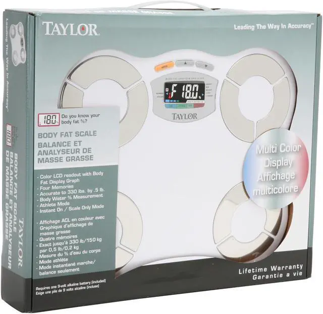 Alt view image 10 of 10 - TAYLOR 5563EF Body Fat Scale