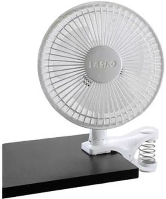 Main image of LASKO 2004W White 6" Clip Fan