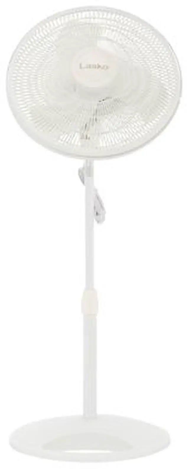 Alt view image 2 of 3 - Lasko 16" Oscillating Stand Fan, White 2520