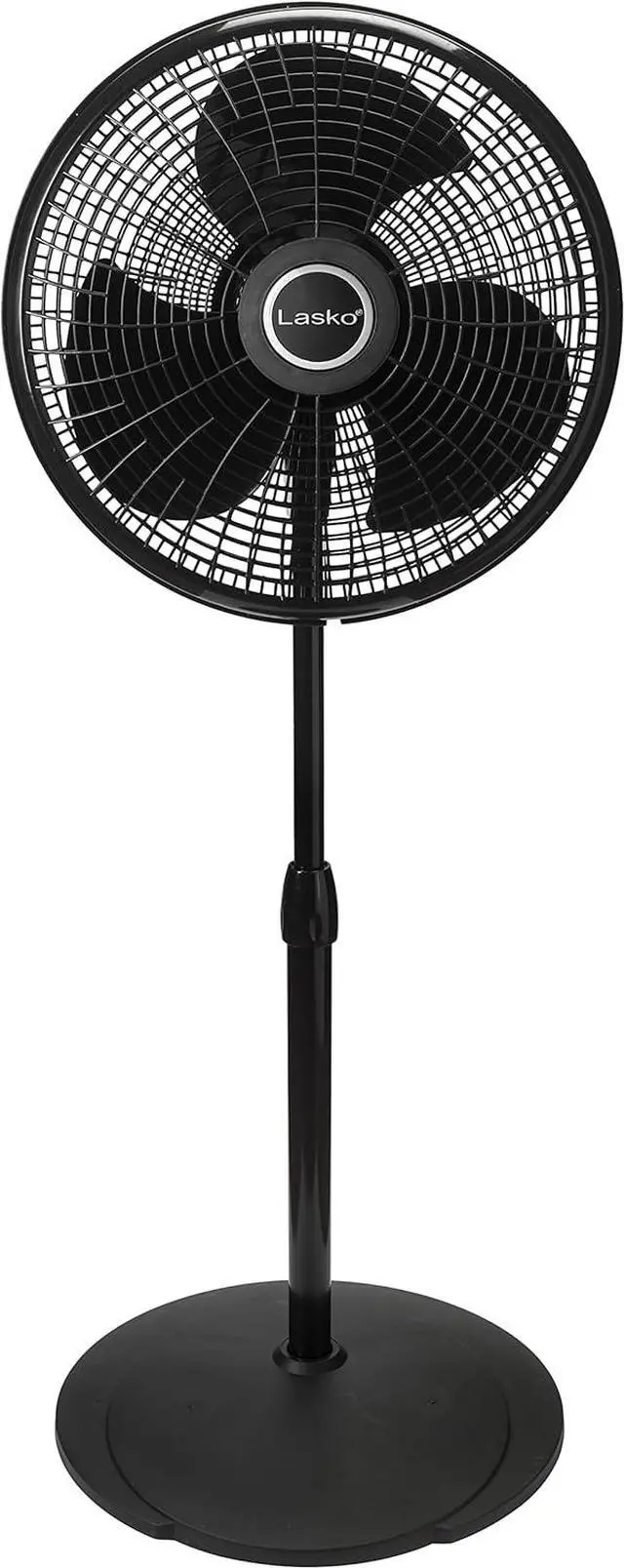Alt view image 7 of 7 - Lasko 16" Performance Oscillating Pedestal Fan with 3 Speeds, 2527, Black
