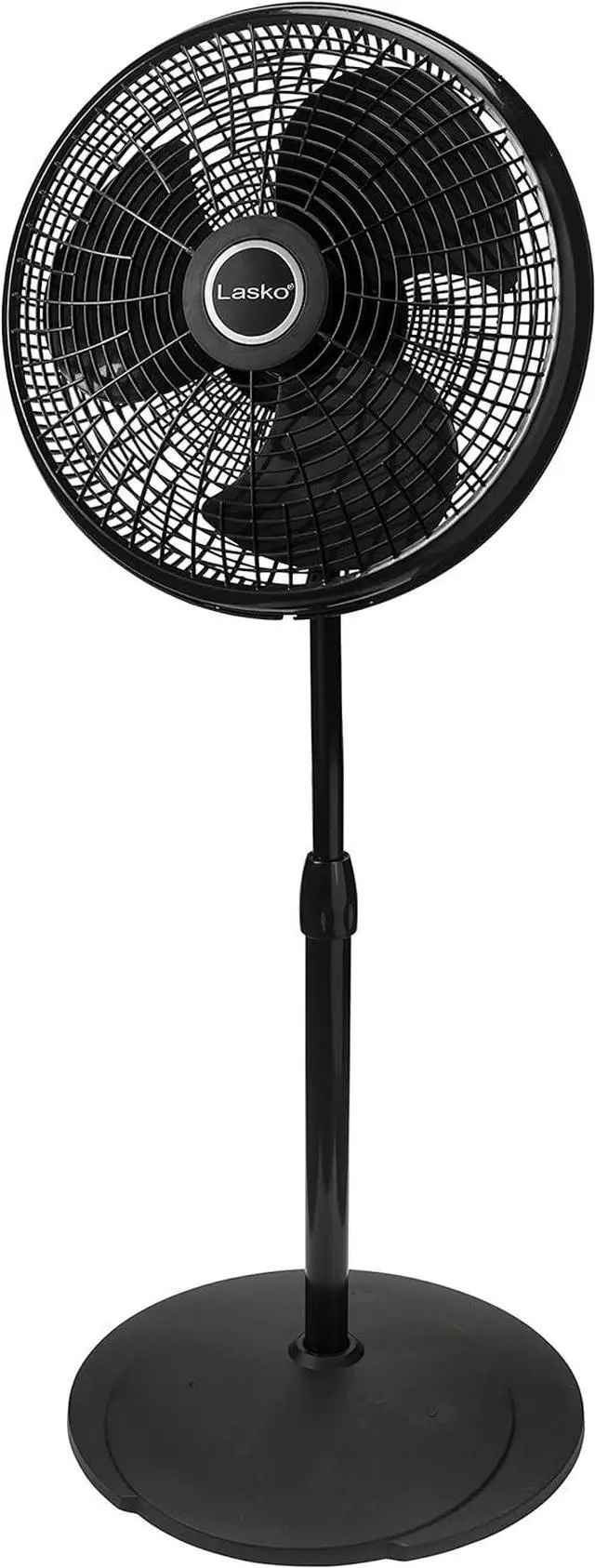 Main image of Lasko 16" Performance Oscillating Pedestal Fan with 3 Speeds, 2527, Black