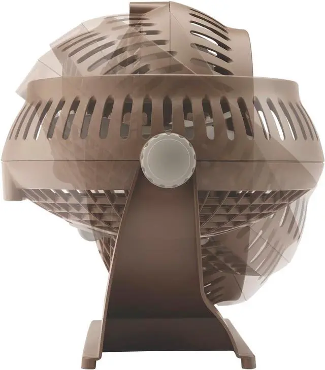 Alt view image 2 of 2 - Lasko 505 10" Portable 2-Speed Breeze Machine Table Fan (Bronze)