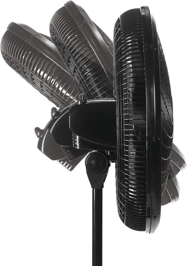 Alt view image 6 of 9 - Lasko 18" Oscillating Pedestal Fan with 3 Quiet Speeds, 1827, Black