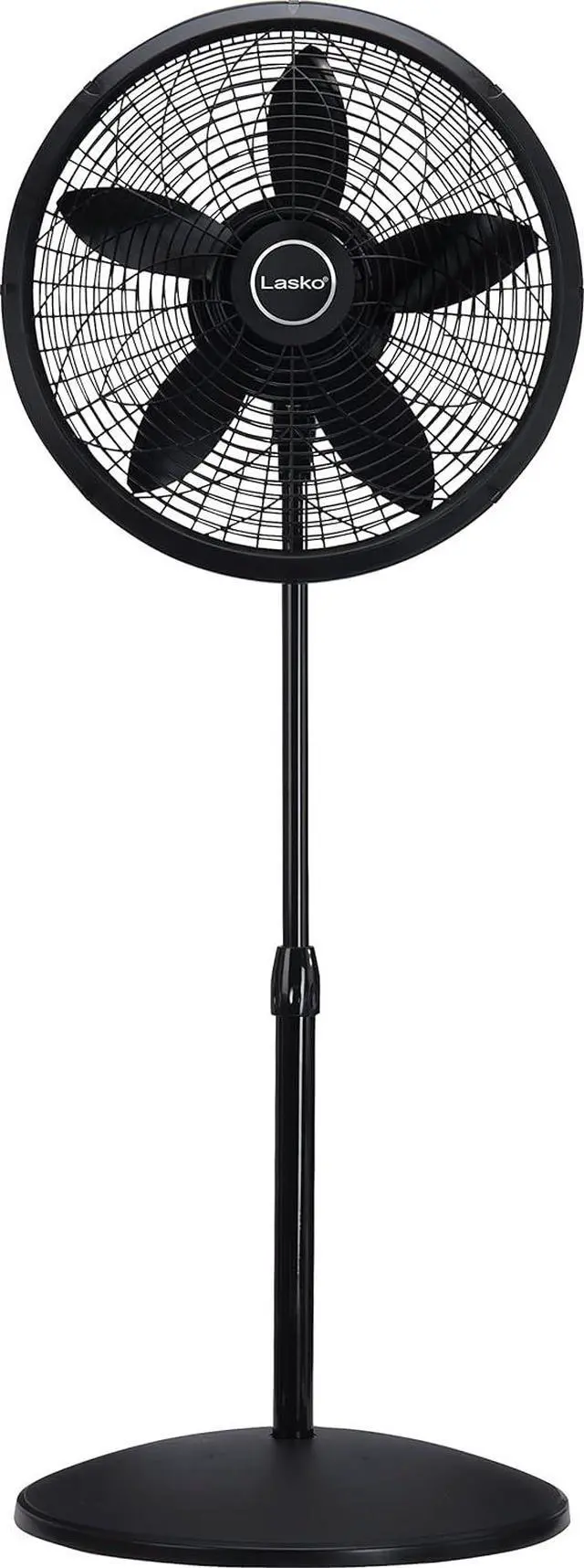 Alt view image 7 of 9 - Lasko 18" Oscillating Pedestal Fan with 3 Quiet Speeds, 1827, Black