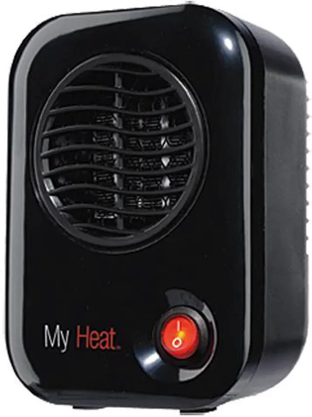 Main image of LASKO 100 MyHeat Personal Ceramic Heater, Black