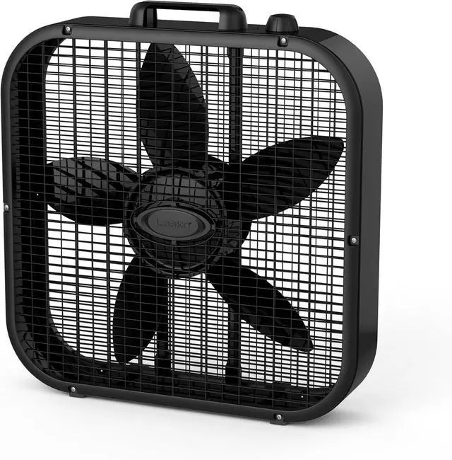 Main image of Lasko 20" 3-Speed Decor Colors Box Fan, B20401, Black