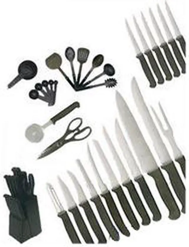 Main image of Ginsu 03236 HomeBasics 36 Piece Cutlery Set