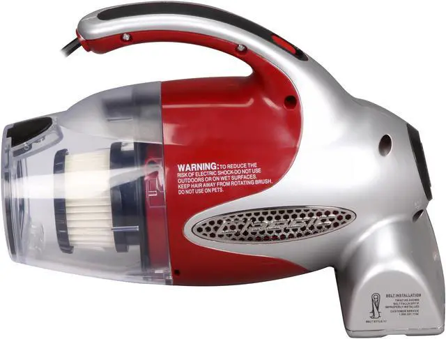Alt view image 5 of 7 - Dirt Devil M0100 Classic Hand Vac Red