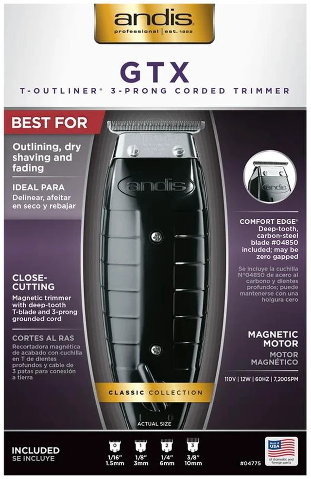 Main image of Andis 04785 GTX T-Outliner T-Blade Trimmer