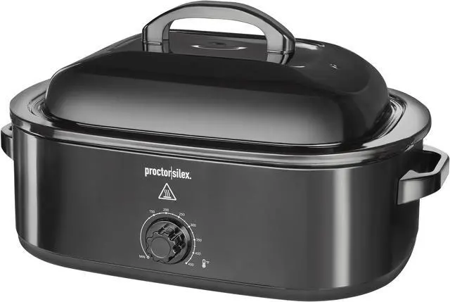Alt view image 2 of 7 - Proctor Silex 32200 Black 18 Qt Roaster Oven