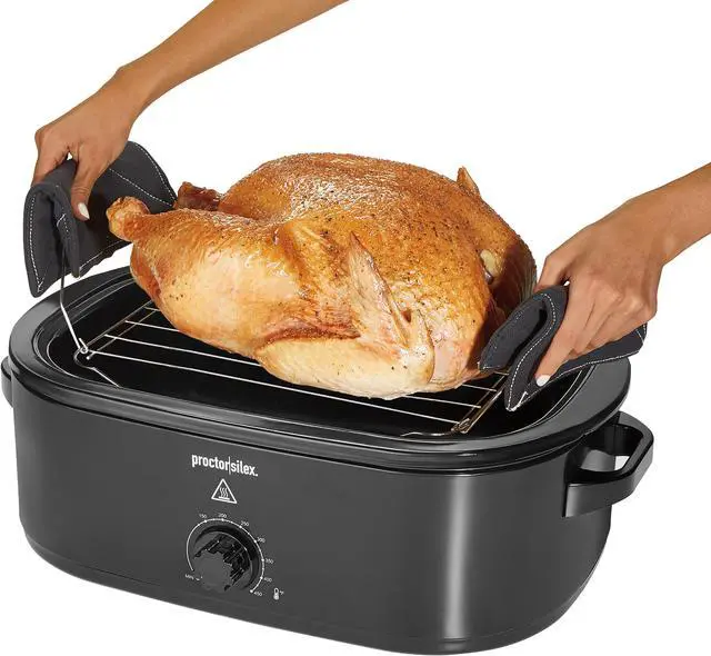 Alt view image 3 of 7 - Proctor Silex 32200 Black 18 Qt Roaster Oven