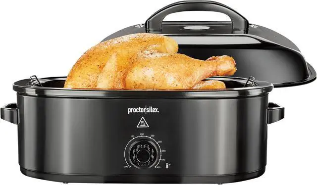 Alt view image 4 of 7 - Proctor Silex 32200 Black 18 Qt Roaster Oven