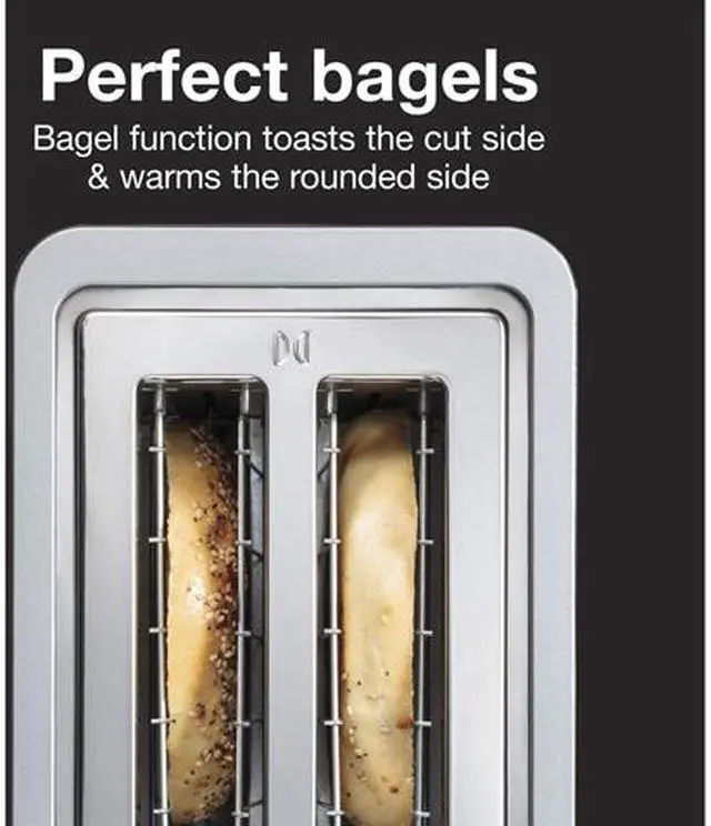 Alt view image 4 of 6 - Proctor Silex 22302 Silver 2 Slice Toaster with Sure Toaster Technology