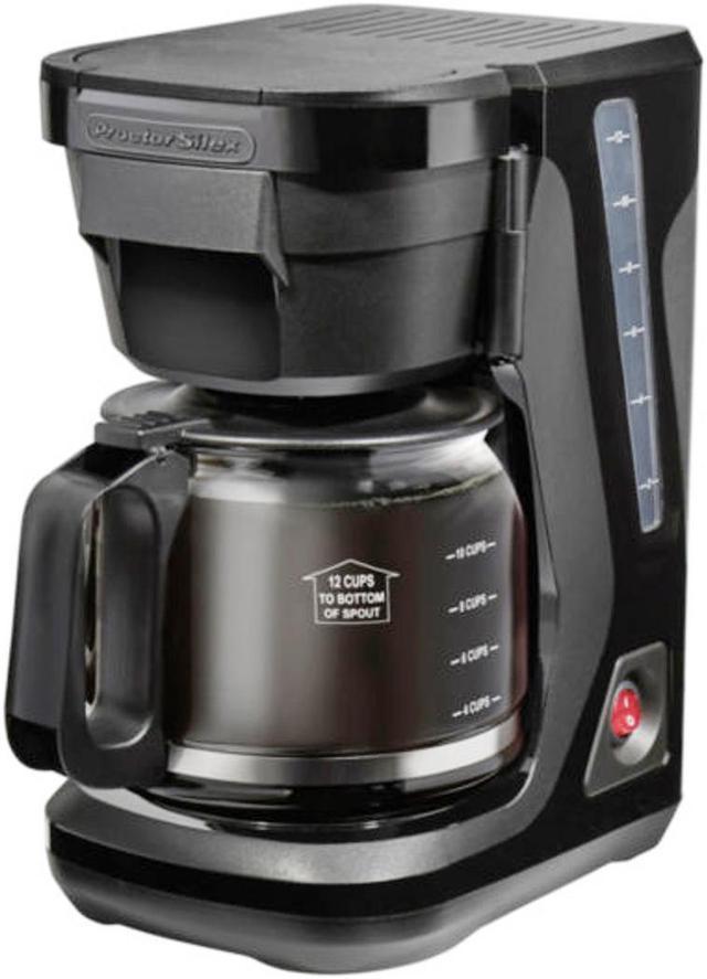 Proctor Silex - FrontFill 12 Cup Coffee Maker - Black