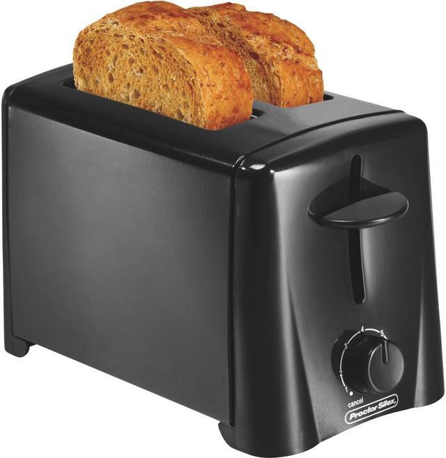 Alt view image 2 of 7 - Proctor Silex 22624 Black 2 Slice Toaster