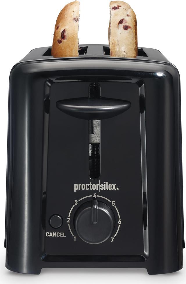 Alt view image 4 of 7 - Proctor Silex 22624 Black 2 Slice Toaster