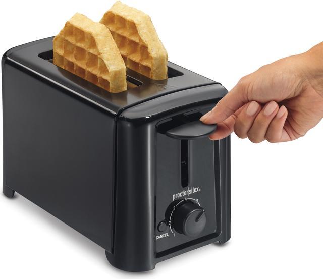 Alt view image 5 of 7 - Proctor Silex 22624 Black 2 Slice Toaster