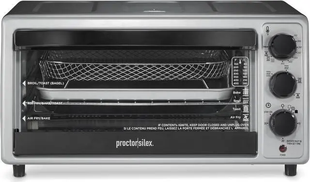 Alt view image 2 of 8 - Proctor Silex Simply-Crisp™ Air Fryer Toaster Oven