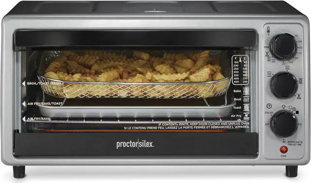 Alt view image 8 of 8 - Proctor Silex Simply-Crisp™ Air Fryer Toaster Oven