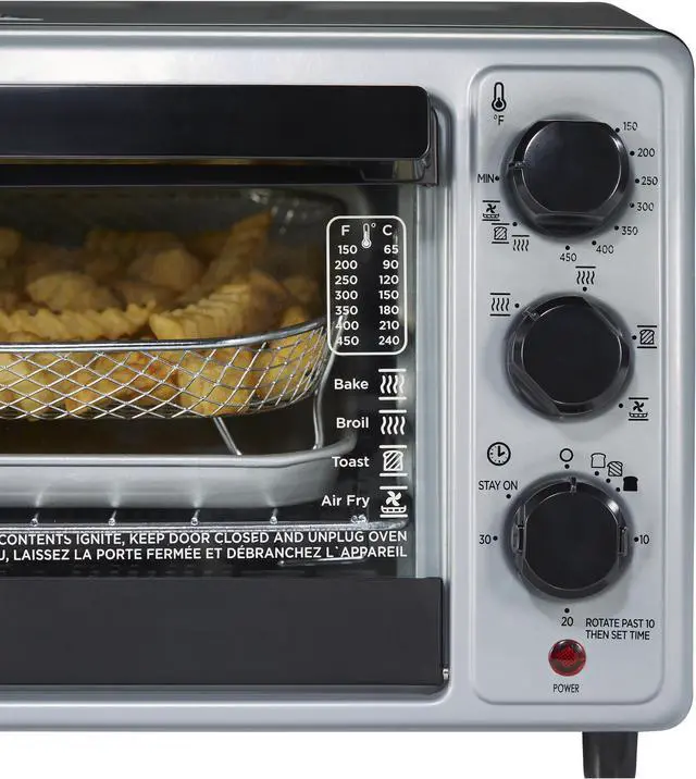 Alt view image 4 of 8 - Proctor Silex Simply-Crisp™ Air Fryer Toaster Oven