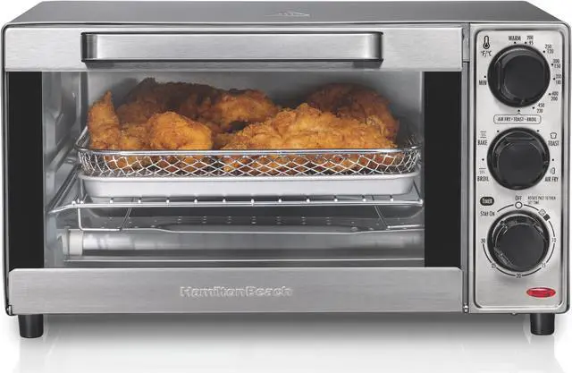Alt view image 2 of 5 - Hamilton Beach Sure-Crisp Air Fryer Toaster Oven