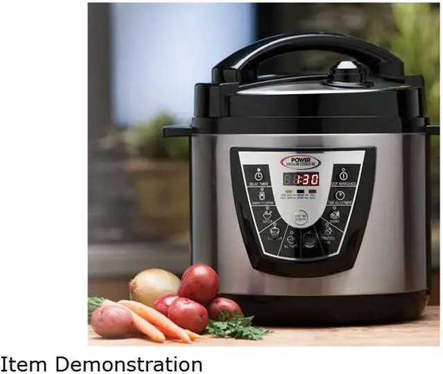 Alt view image 3 of 3 - Tristar Power Pressure Cooker XL 8 Qt.