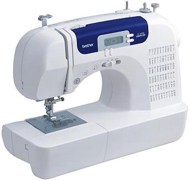 Alt view image 2 of 6 - Brother CS6000I 60-Stitch Computerized Sewing Machine with Wide Table