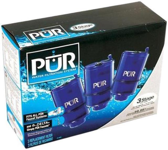 Alt view image 2 of 2 - PUR RF99993 Faucet Mount Replacement Water Filter - mineralclear 3 Pack