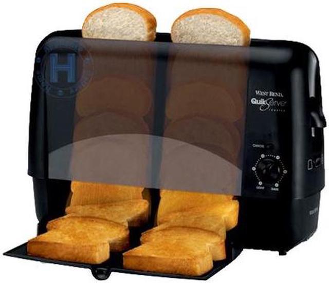 West Bend 2-Slice Toaster in Black