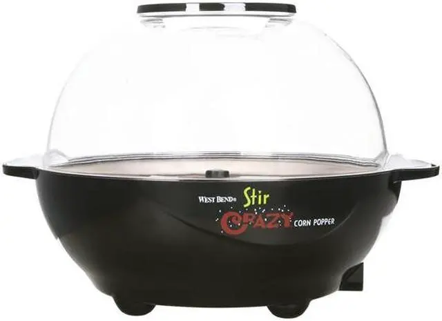 Alt view image 2 of 5 - West Bend 82306 Black Stir Crazy Corn Popper
