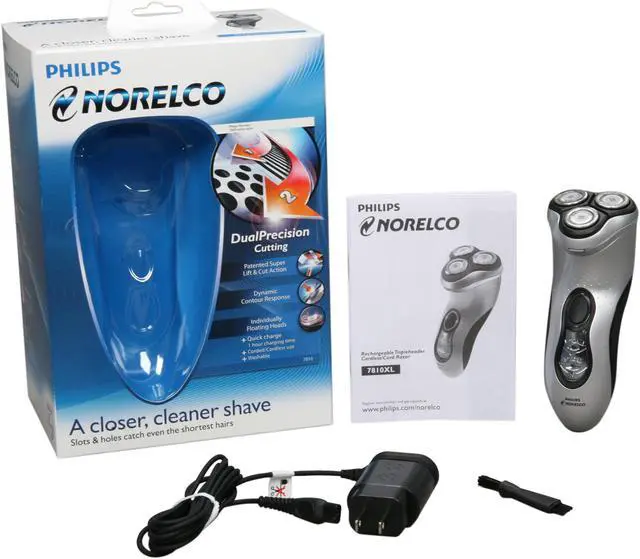Alt view image 8 of 8 - Norelco 7810XL Electric Men's Shavers