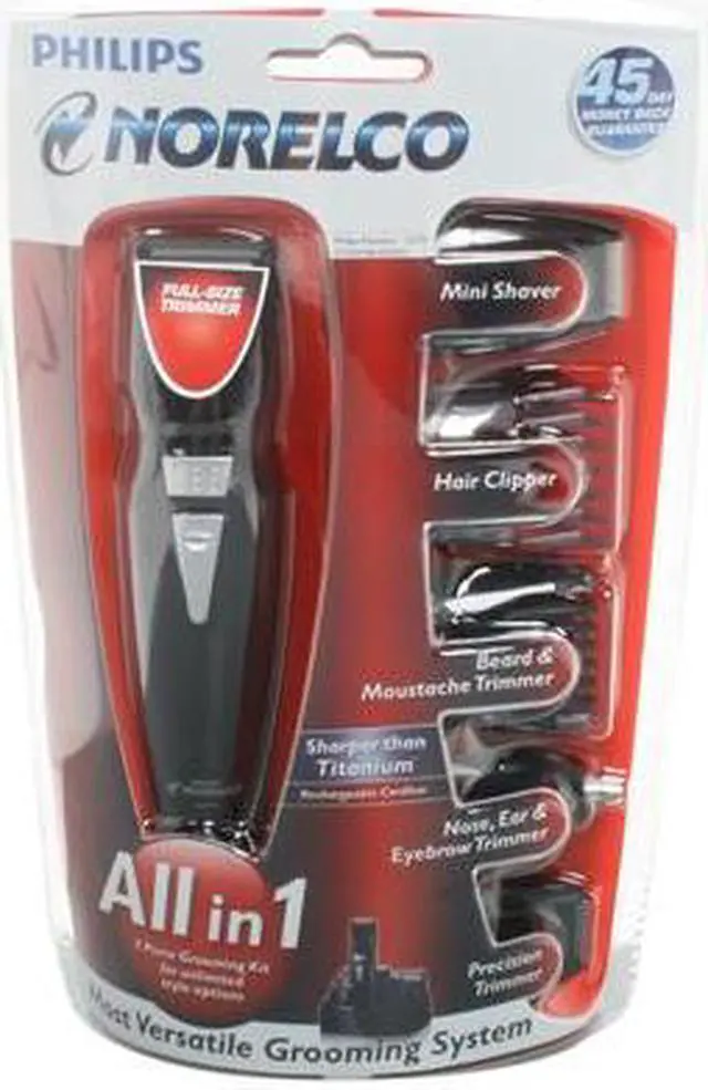 Alt view image 7 of 7 - Norelco G370 All In 1 Versatile Grooming System