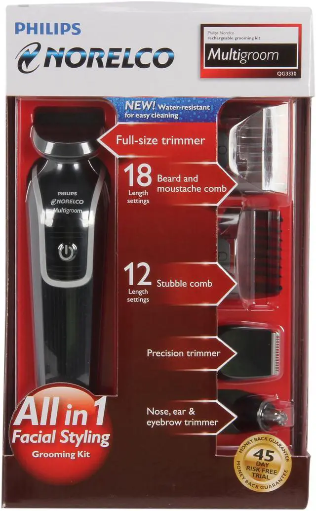Alt view image 7 of 7 - Philips Norelco QG3330/60 Multigroom 3100