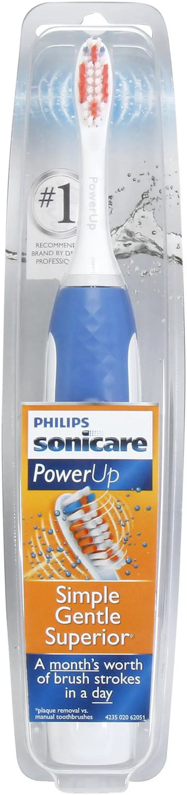 Alt view image 7 of 7 - Philips Sonicare HX3631/02 PowerUp Battery sonic toothbrush 1 mode