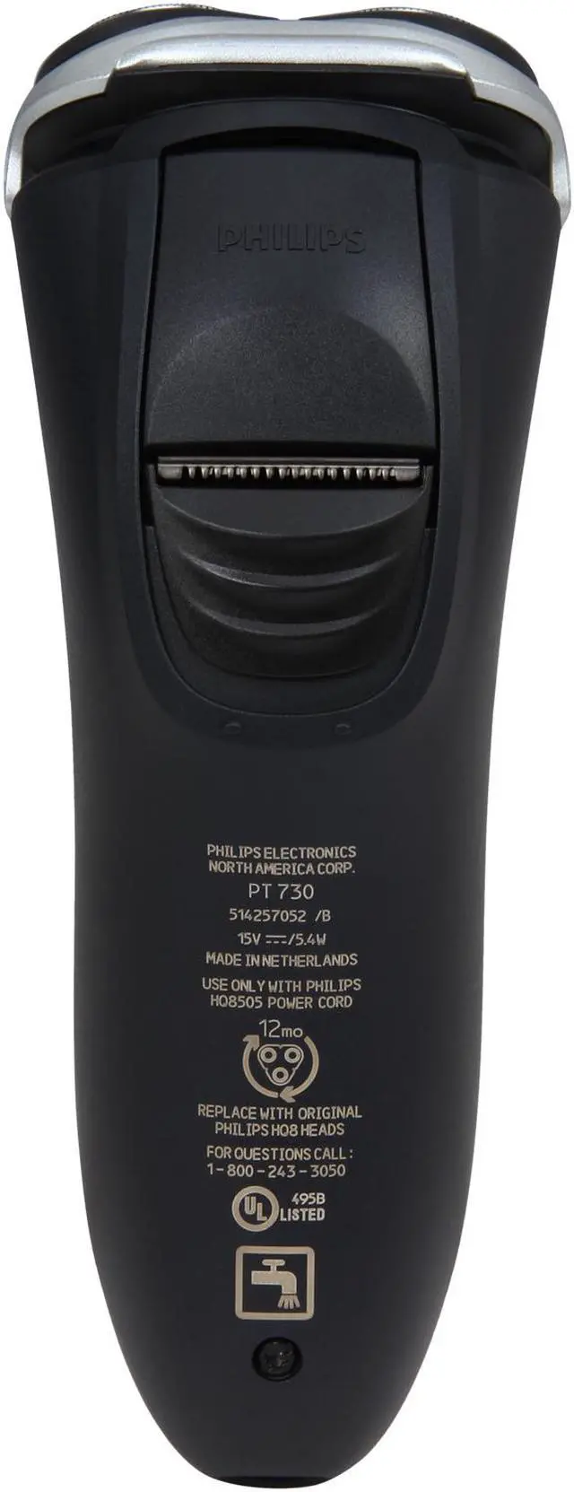 Alt view image 4 of 9 - Norelco PT730/41SP Shaver 3500 Series 3000 Dry Electric Shaver