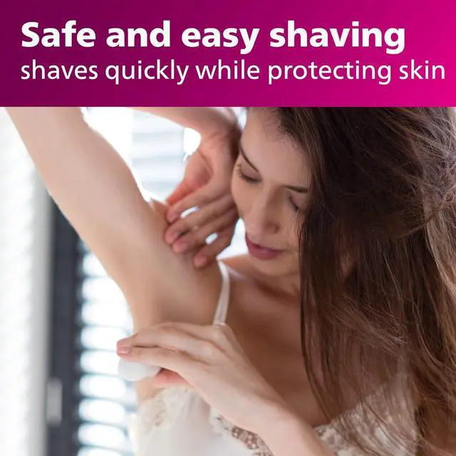 Alt view image 2 of 9 - Philips SatinShave Essential Women’s Wet & Dry Electric Shaver for Legs & Body, Cordless, with Hypoallergenic Foil, HP6306/50