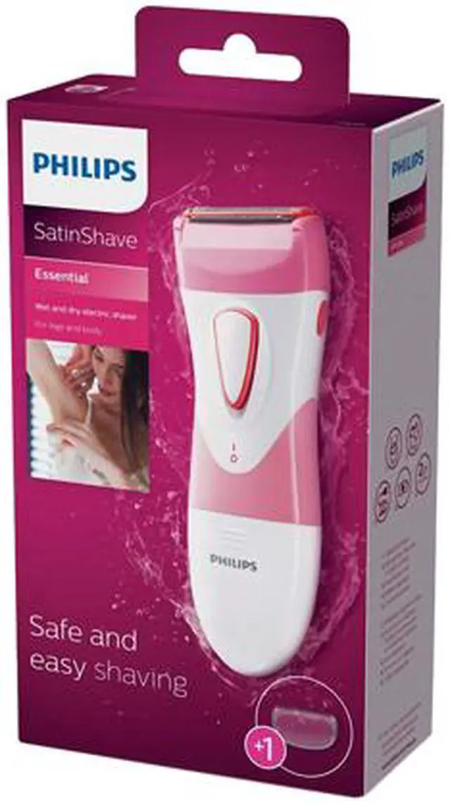 Alt view image 4 of 4 - PHILIPS HP6306/50 SatinShave Essential Women's Electric Shaver for Legs, Cordless