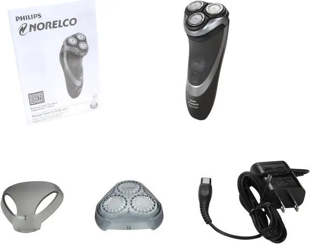 Alt view image 9 of 10 - Norelco Shaver 3600 2-in-1 shaver, Series 3000 S3560/88