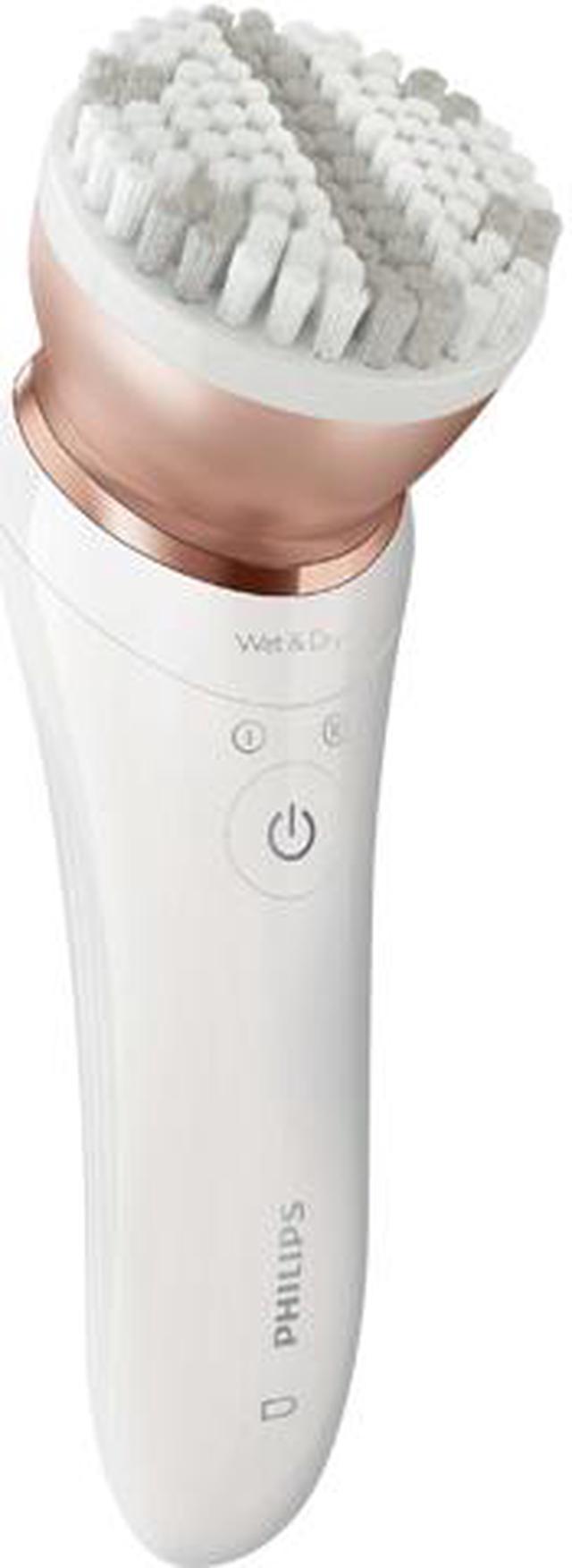 Philips Satinelle Prestige Epilator, Wet & Dry Electric Hair Removal, Body  Exfoliation and Massage (BRE648) 