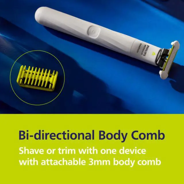 Alt view image 7 of 17 - Philips Norelco OneBlade Intimate Pubic Groomer, QP1924/71