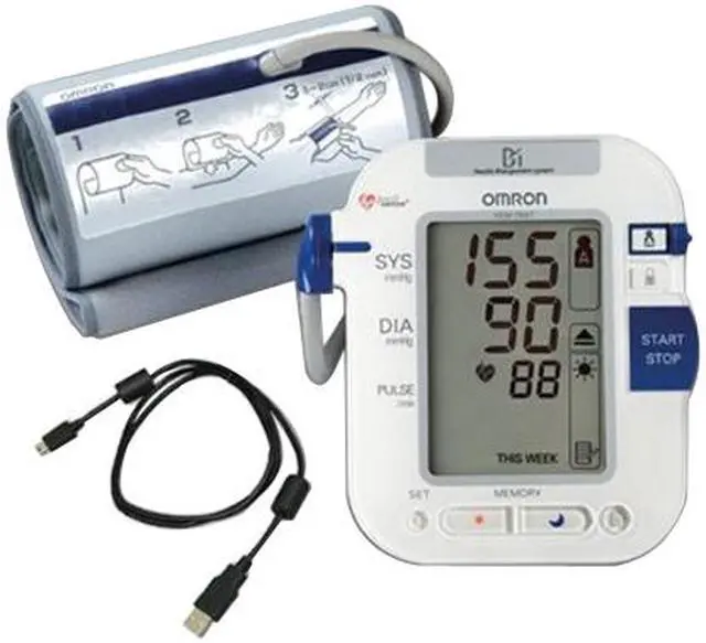 Main image of Omron HEM-790IT Ultra Premium Automatic with Health Management Software