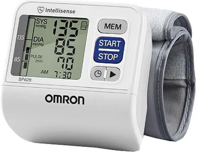 Alt view image 2 of 4 - Omron BP629 3 Series Wrist Blood Pressure Monitor